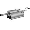 VEVOR Horizontal Sausage Stuffer 3L/ 7Lbs Manual Sausage Maker With 5 Filling Nozzles Sausage Stuffing Machine For Home & Commercial Use Stainless Ste