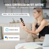 VEVOR WiFi Sprinkler Timer, Single Outlet, Smart Hose Faucet Water Timer with Brass Inlet, APP Control via 2.4Ghz WiFi or Bluetooth
