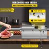 VEVOR Horizontal Sausage Stuffer 3L/ 7Lbs Manual Sausage Maker With 5 Filling Nozzles Sausage Stuffing Machine For Home & Commercial Use Stainless Ste