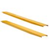 VEVOR Pallet Fork Extensions, 84" Length 4.5" Width, Heavy Duty Carbon Steel Fork Extensions for Forklifts, 1 Pair Forklift Extensions